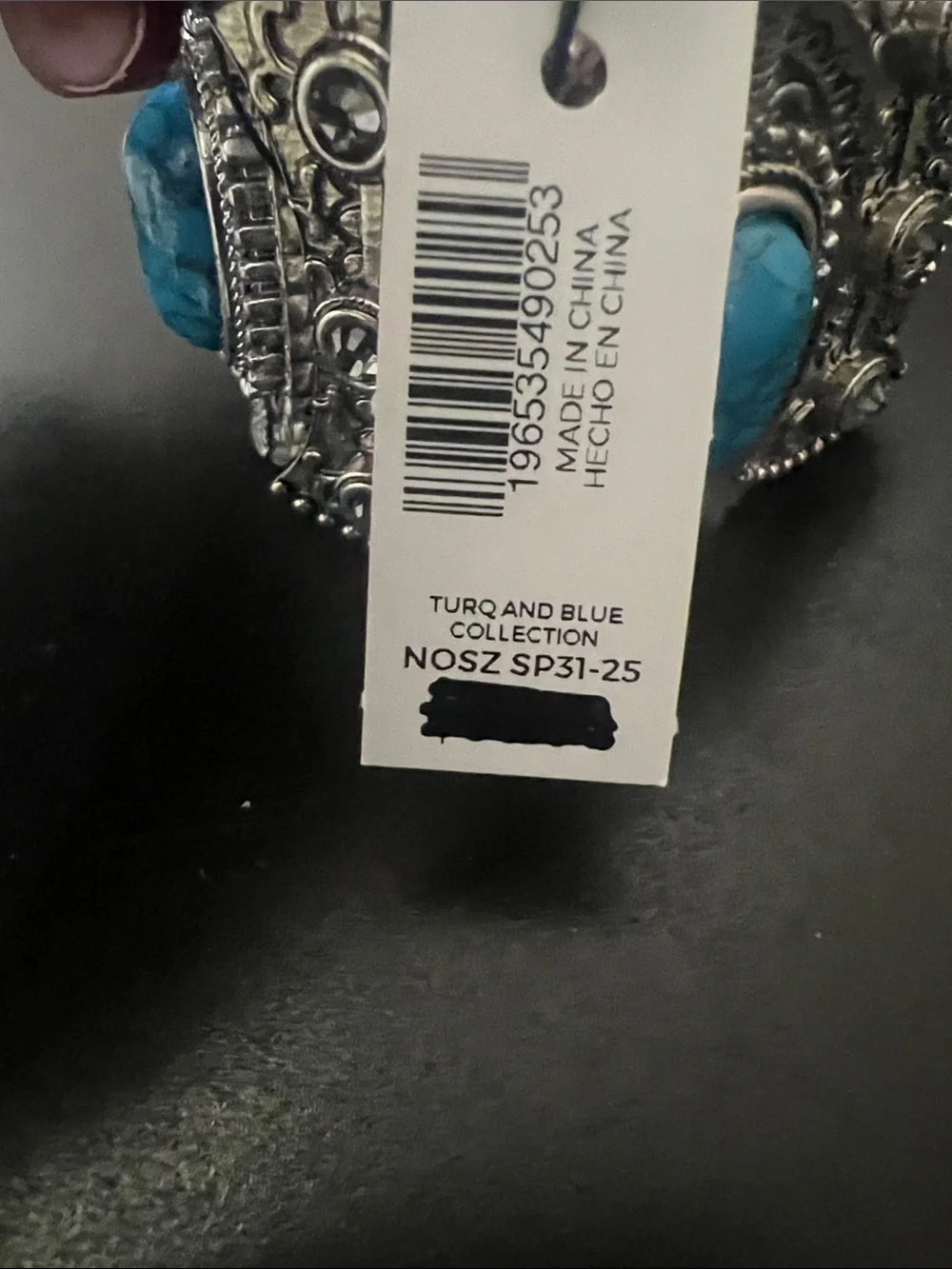 Chicos silver tone